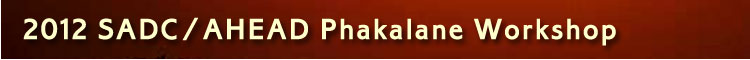 Phakalane Workshop 2012